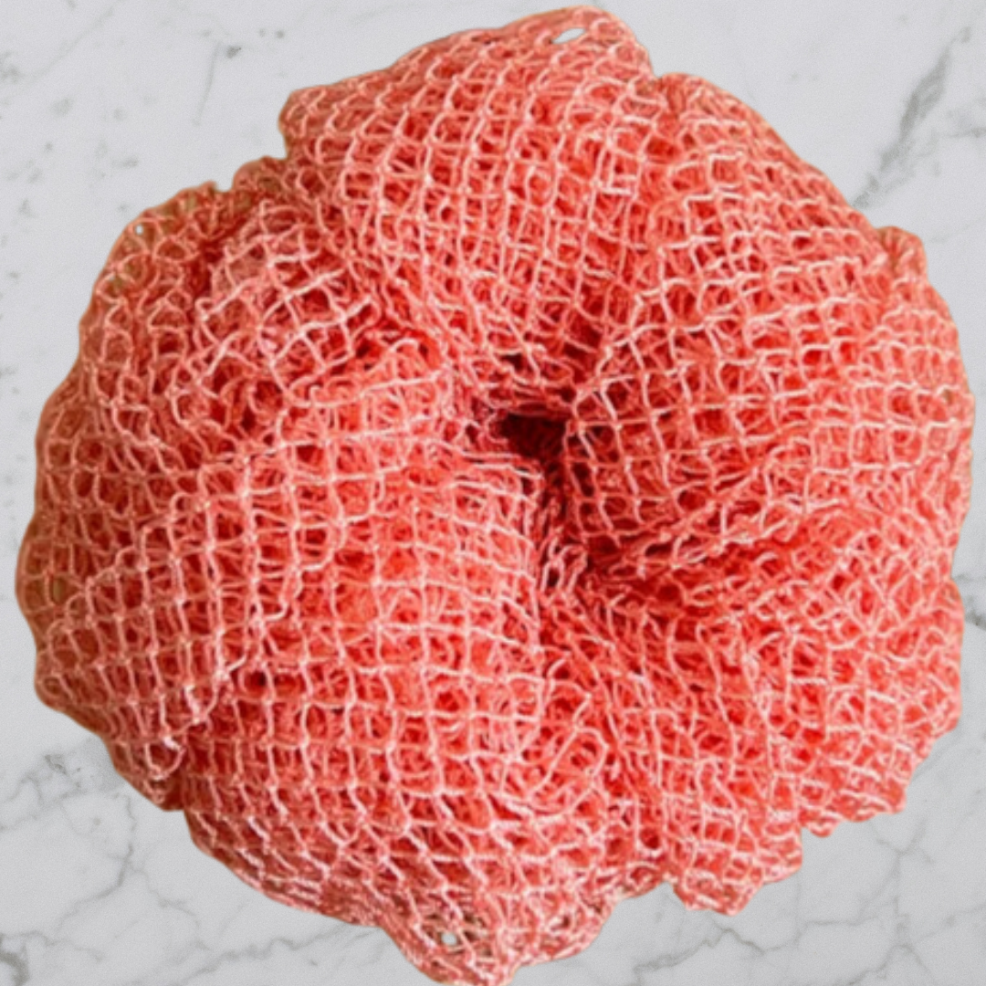 Nylon body scrubber | SIIKA Herb and Honey Co.