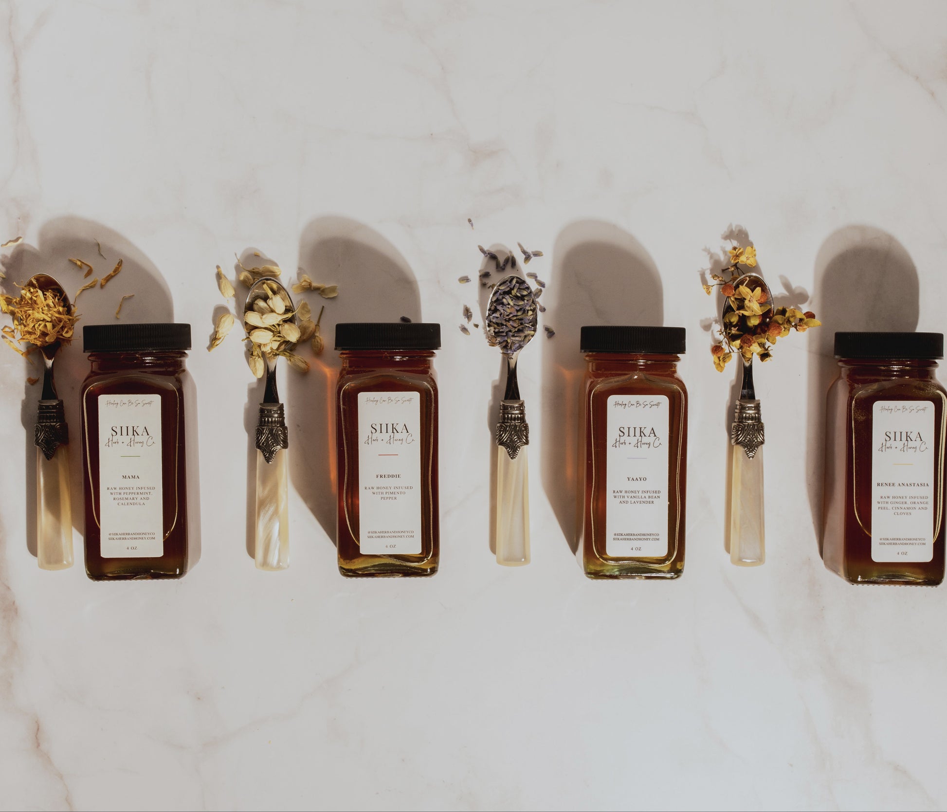 herb infused honey  | SIIKA Herb + Honey Co.