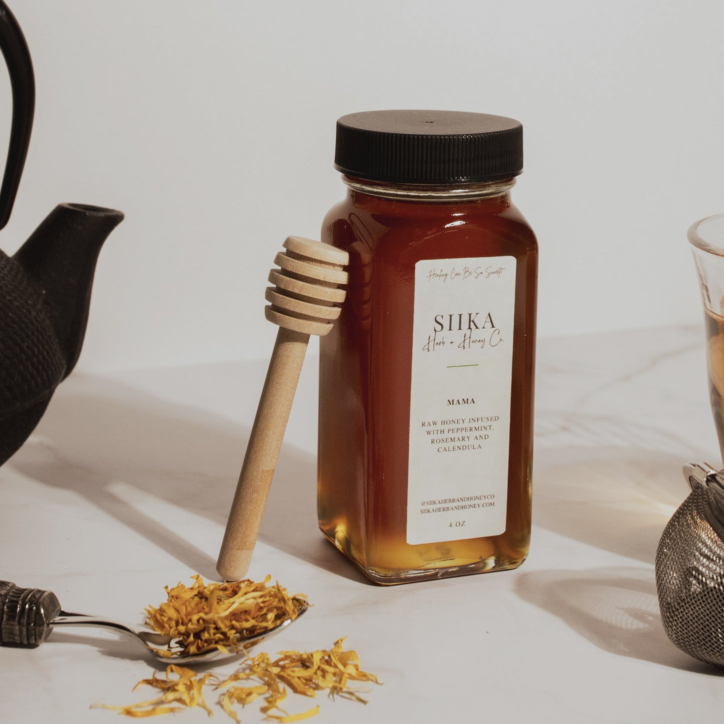 Mama | Mint & Rosemary Honey