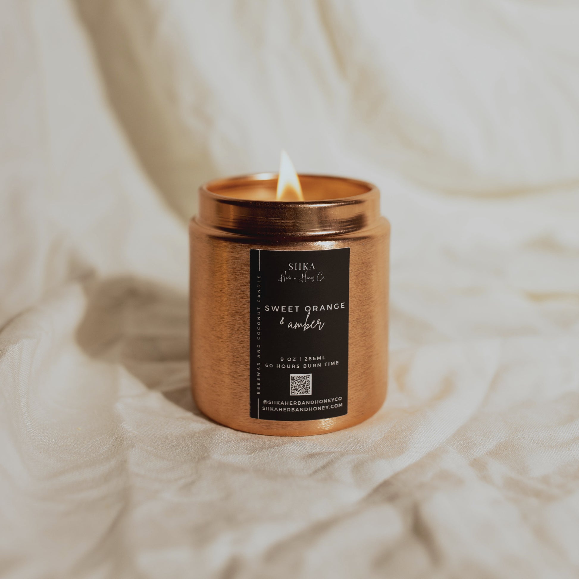 clean burning candles | SIIKA Herb and Honey Co