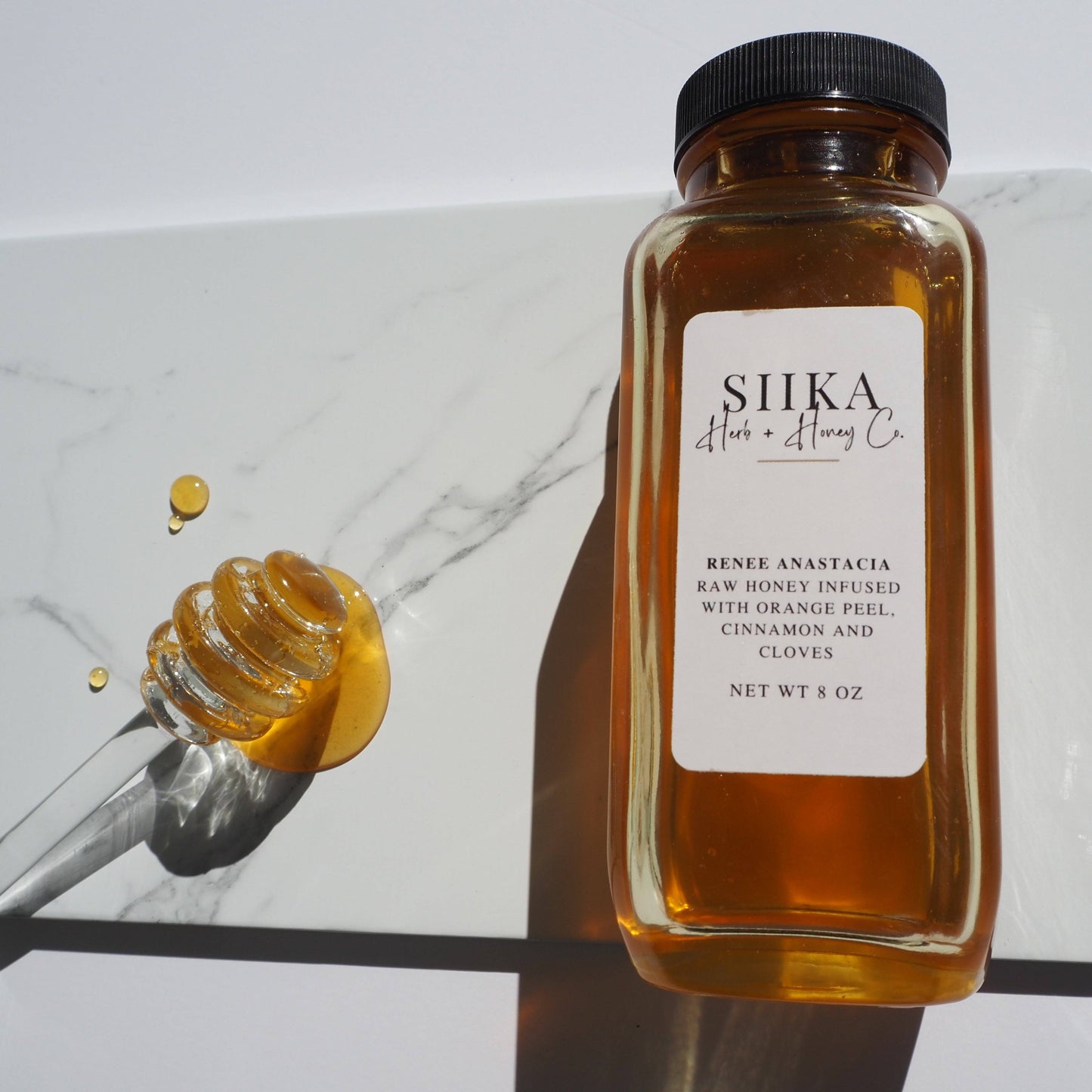 ginger flavored honey