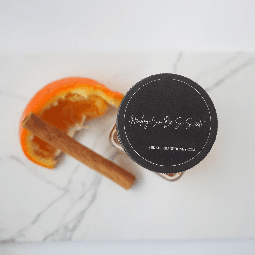 orange cinnamon flavored honey | SIIKA Herb + Honey Co.