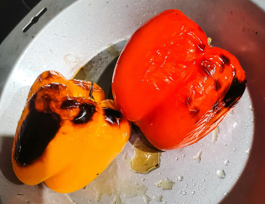 honey beef stuffed bell peppers | SIIKA Herb + Honey Co.