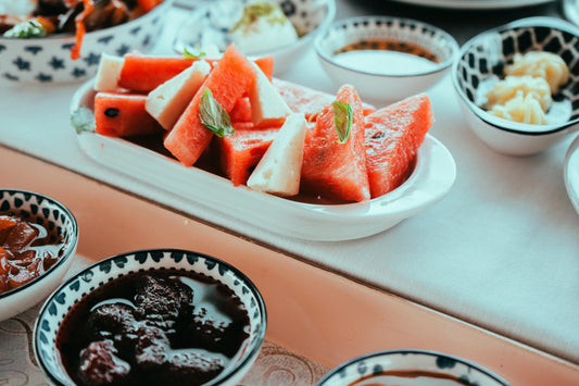 Skin-Loving Summer Salad with Fresh Herbs, Fruit & Nourishing Honey