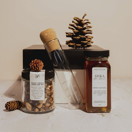 tea and honey gift box | SIIKA Herb + Honey Co.