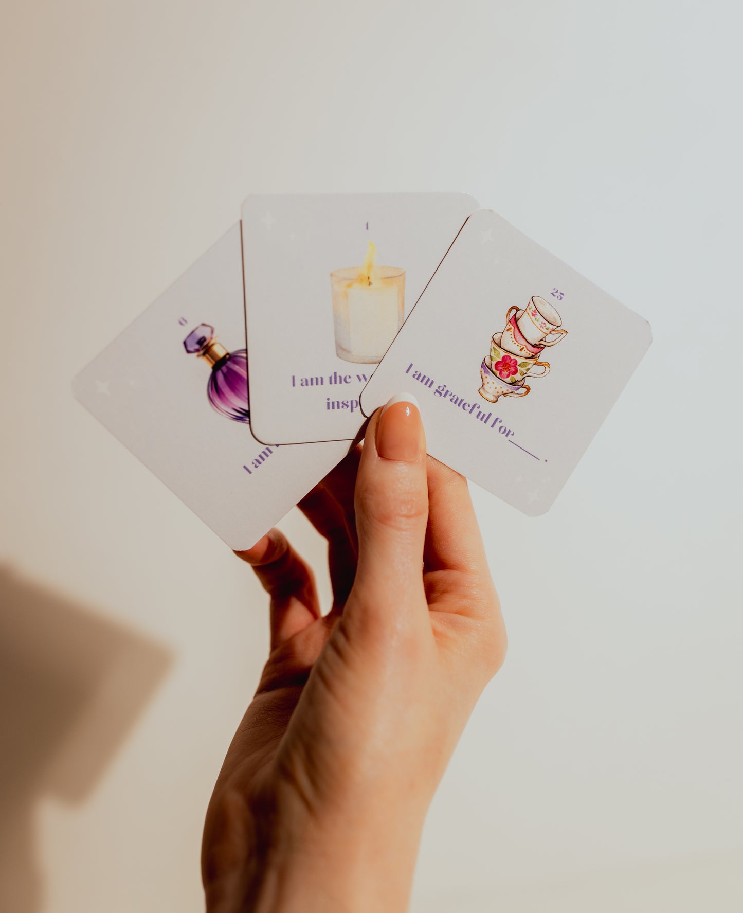 Daily Affirmations Card Deck for Feminine Flow