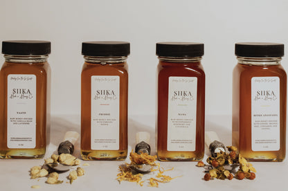 infused honey gifts | SIIKA Herb + Honey Co.