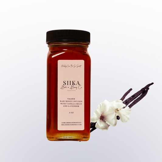 vanilla infused honey | SIIKA Herb + Honey Co.