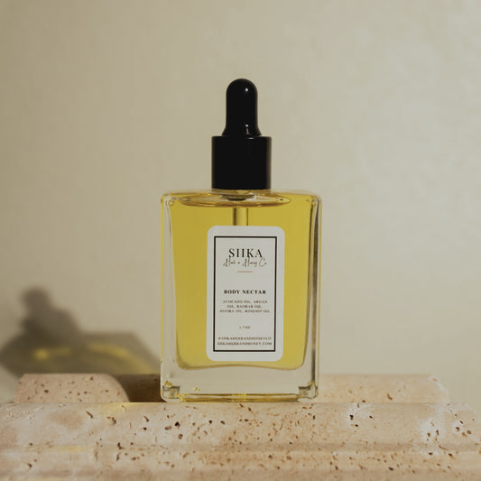 organic body oil | SIIKA Herb + Honey Co.