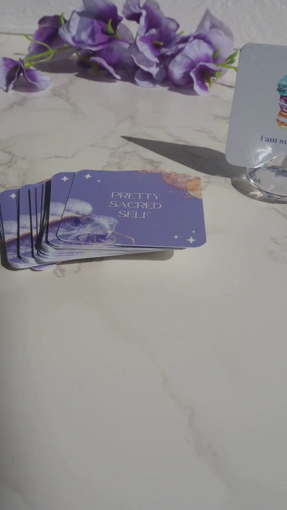 Daily Affirmations Card Deck for Feminine Flow
