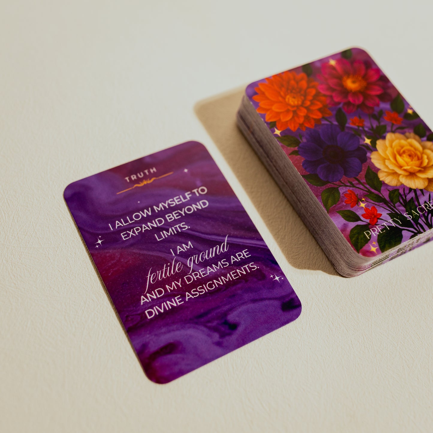 Affirmation Card Deck | Pretty Sacred Self