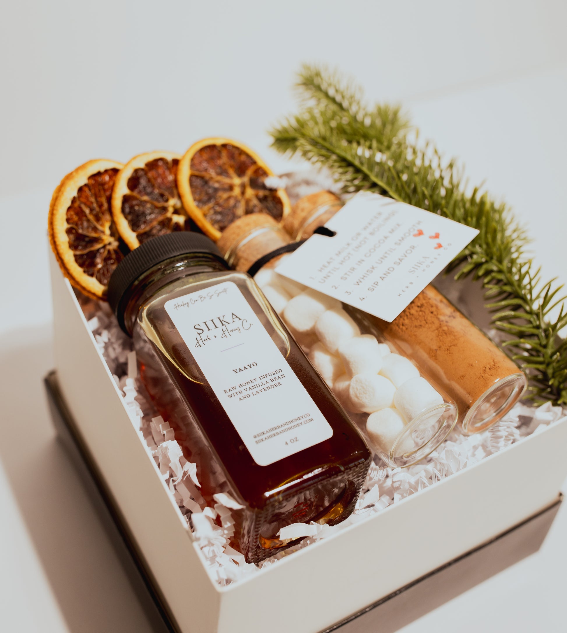 hot chocolate mix | siika herb + honey co.